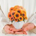 Mini Sunflower Smiles Pop-Up Bouquet