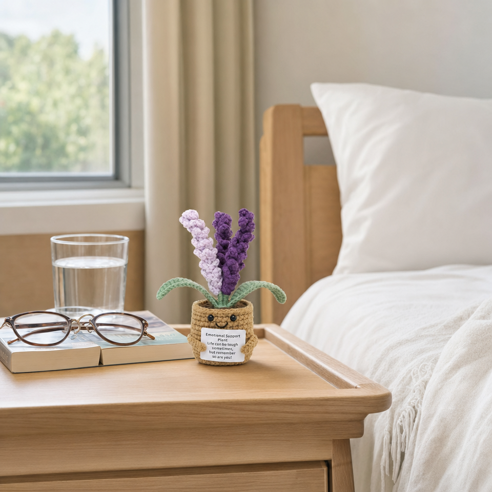 On a bedside table [pl:d31bb7fea406]