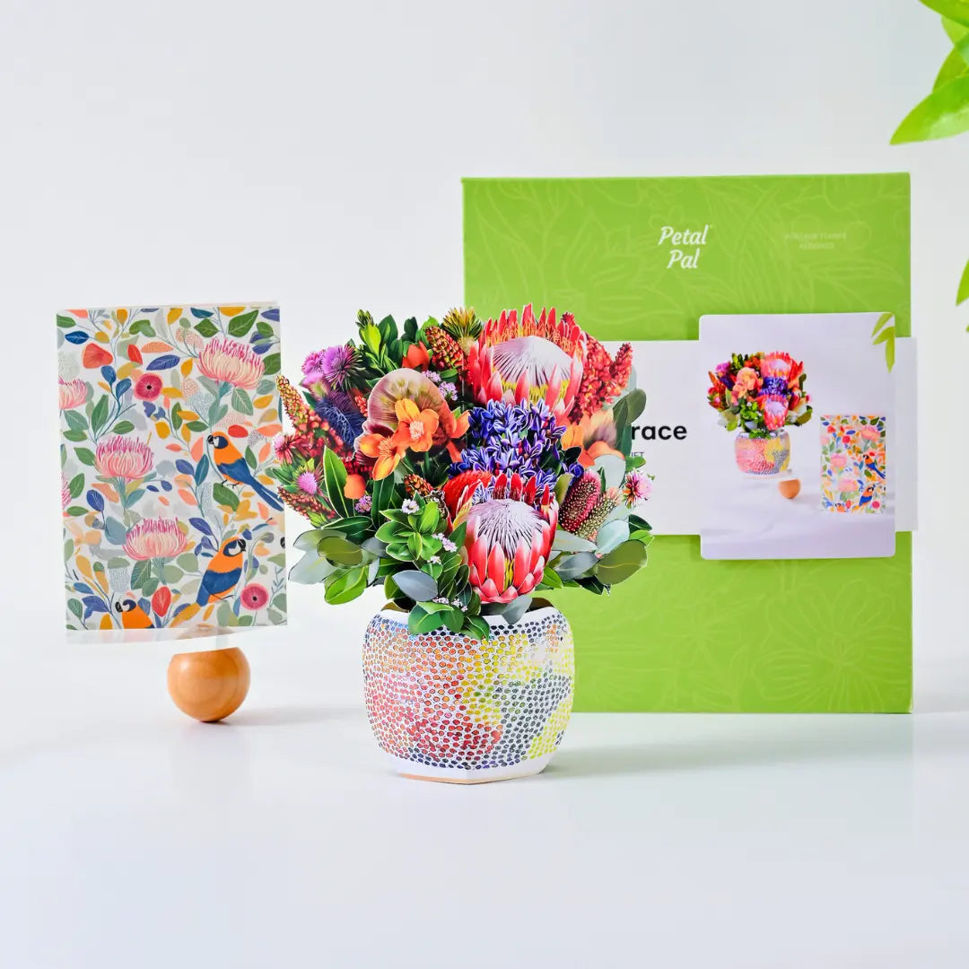 Mini-Kakadu-Embrace-small-Australian-native-paper-pop-up-bouquet-—-PetalPal