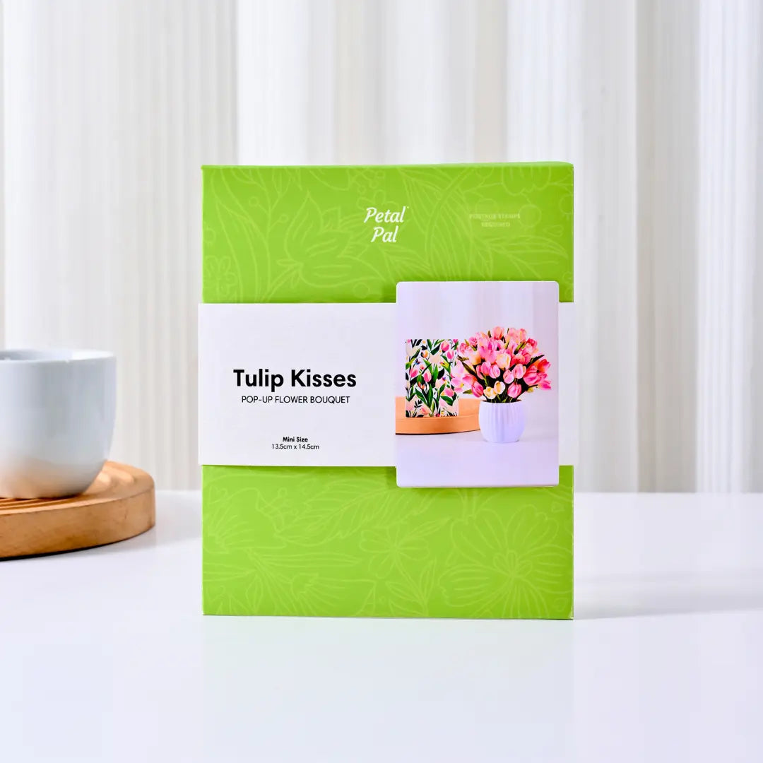 Mini-Tulip-Kisses-small-paper-pop-up-bouquet-of-pink-and-cream-tulips-—-PetalPal