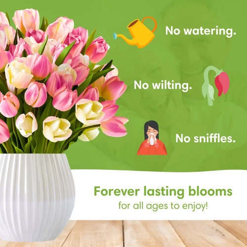 Tulip Kisses Pop-Up Bouquet