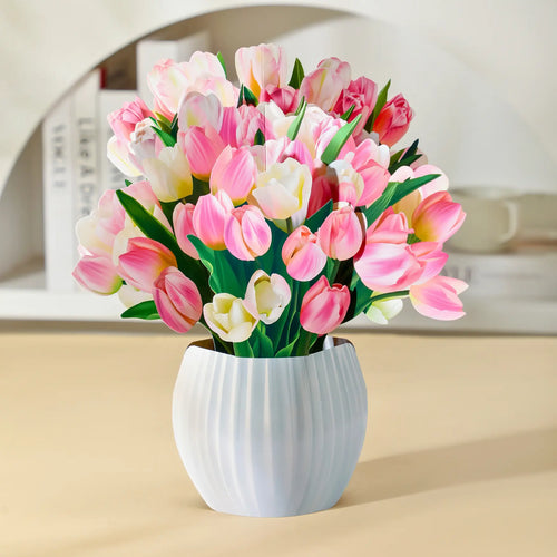 Tulip Kisses Pop-Up Bouquet