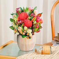 Yarra-Dreaming-Australian-native-paper-pop-up-bouquet-of-proteas-and-eucalyptus-—-PetalPal